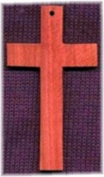 Křesťanský kříž dřevěný Křesťanský kříž dřevěný