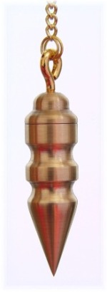 Kyvadlo ruční výroba mosazné na řetízku Kyvadlo ruční výroba mosazné na řetízku