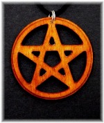 Pentagram dřevěný světlejší Pentagram dřevěný světlejší